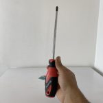 پیچ گوشتی تکی دسته TPR چهارسو 200×8 مدل : RH-2886