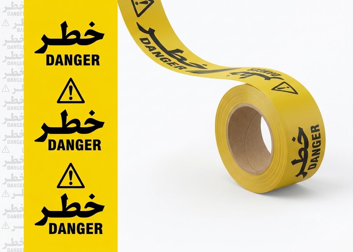 نوار خطر زرد